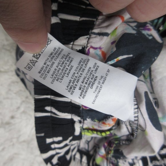 Collusion Unisex Graffiti Print pants - Picture 6 of 9